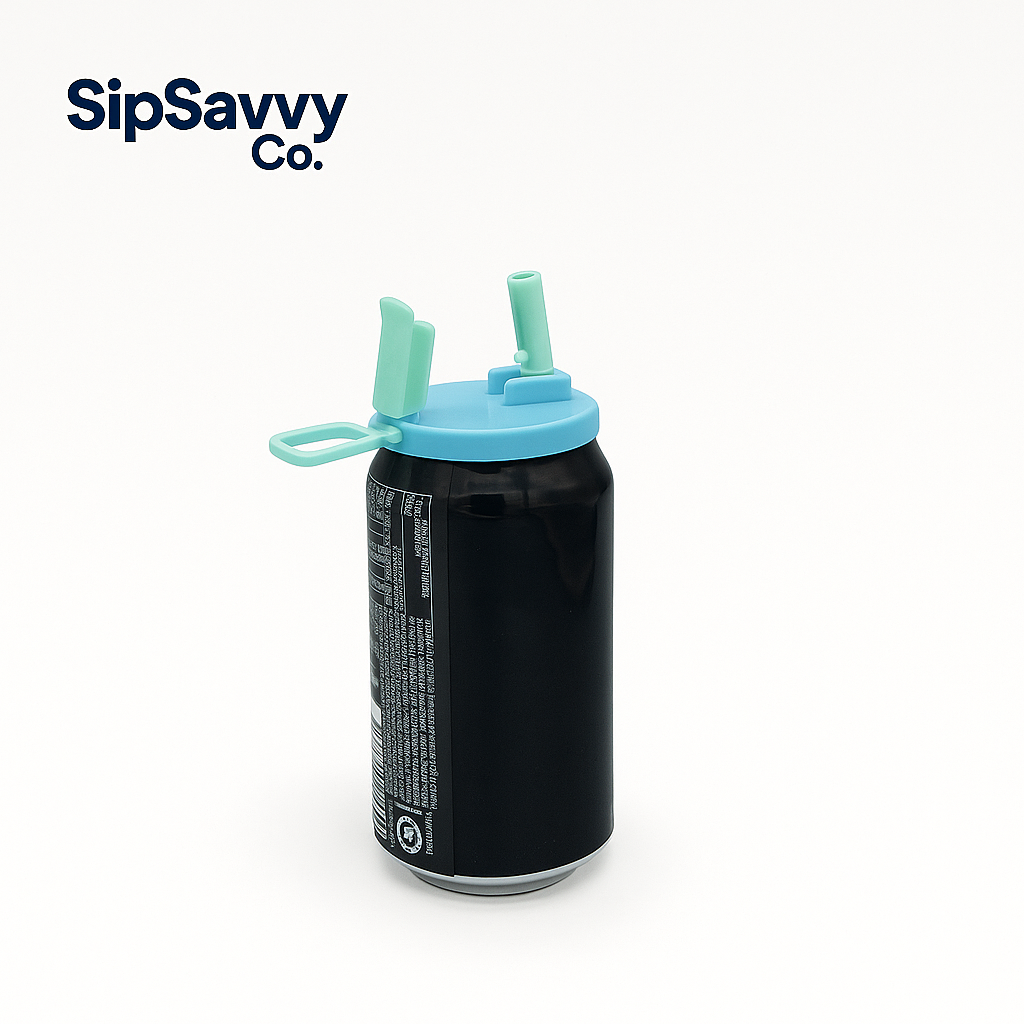 Blue Flip 'n' Sip Lid